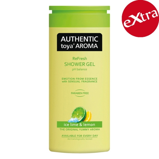 Obrázek Sprchový gel AUTHENTIC ice lime & lemon 400 ml