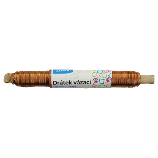 Obrázek Drátek vázací MĚDĚNÝ LUMA