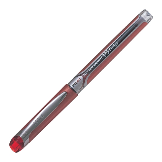 Obrázek Popisovač Pilot Hi-Tecpoint V5 Grip - červená