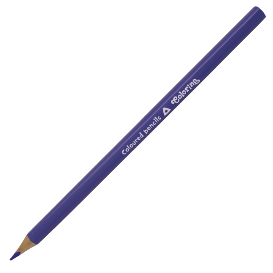 Obrázek Colorino pastelka trojhranná - fialové / 12 ks