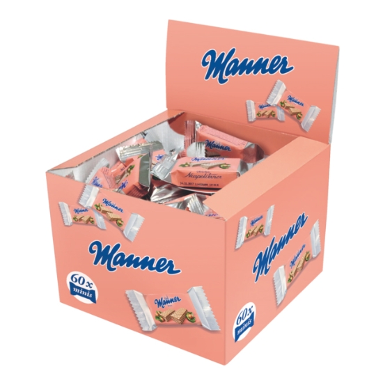 Obrázek Oplatky Manner Minis 15 g / 60 ks