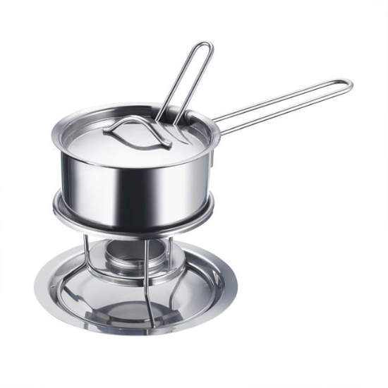 Obrázek Set rendlíku 375 ml a ohříváčku na máslo nebo omáčku / 4 díly