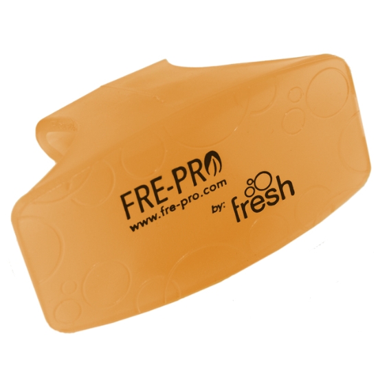 Obrázek Závěska pro dámské toalety vonná BOWL CLIP - tmavě oranžová  mango