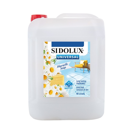 Obrázek Prostředek univerzální na mytí podlah Sidolux soda power 5 l - Marseilles Soap