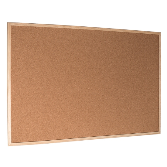 Obrázek Nástěnka korková NOBO s dřevěným rámem 400 x 600 mm