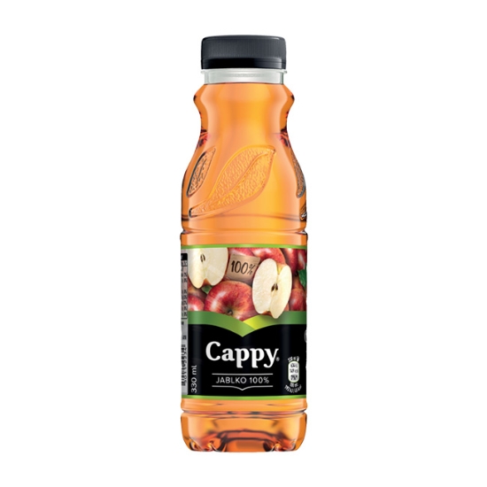 Obrázek Cappy jablko 100% 0,33 l / 12 ks