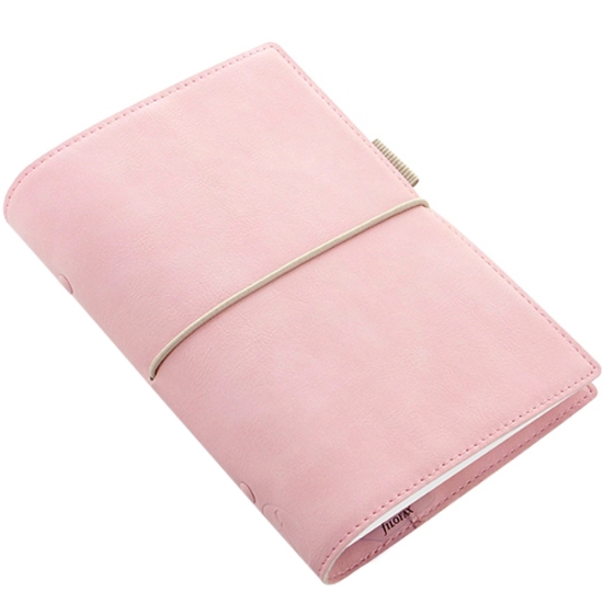 Obrázek Diář Filofax Domino Soft A6 - růžová