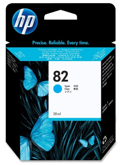 Obrázek HP originální ink C4911A č.82, cyan