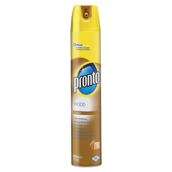 Obrázek Prostředek čistící Pronto sprej Wood Polish na nábytek 400 ml