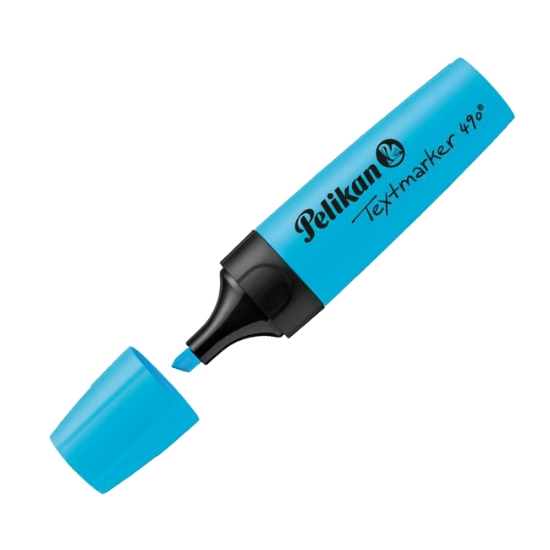 Obrázek Zvýrazňovač PELIKAN Textmarker 490 - modrá