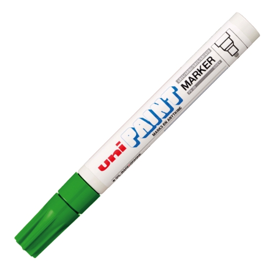 Obrázek Popisovač UNI PX 20 PAINT lakový - zelená