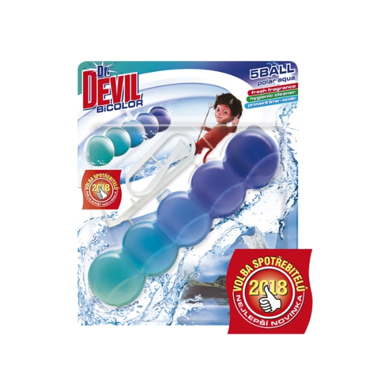 Obrázek Dr.DEVIL BiCOLOR WC 5Ball  35g - Polar aqua 