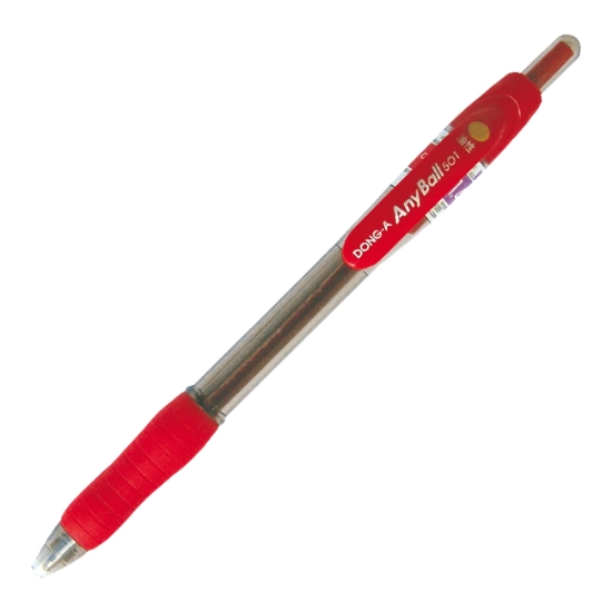 Obrázek Pero kuličkové ANY BALL 0,5 mm - červená