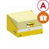 Obrázek Bloček samolepicí Post-It® 76 mm x 127 mm - kanárkově žlutá/ 100 lístků