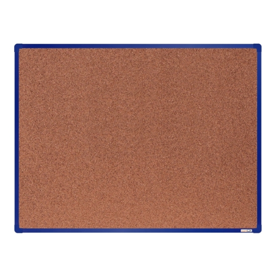 Obrázek Korková tabule boardOK 60x90 cm - modrý rám