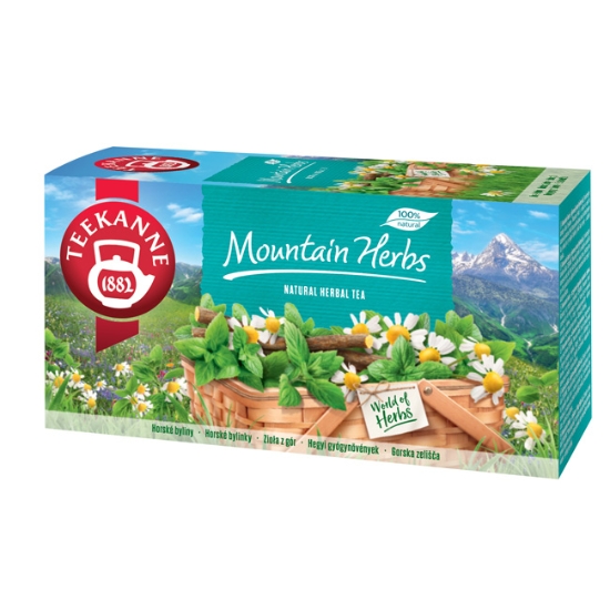 Obrázek Čaj TEEKANNE Mountain herbs - bylinný / 20 sáčků