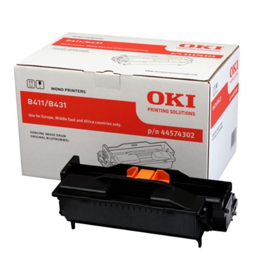 Obrázek OKI originální válec 44574302, black, 25000str., OKI B400, B411, B431