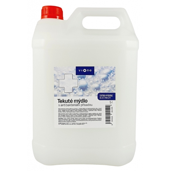 Obrázek VIONE tekuté mýdlo s antibakteriálním účinkem,bílé, 5L