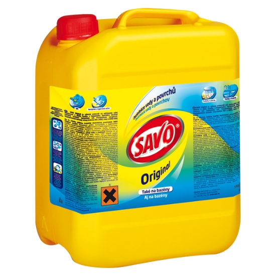 Obrázek Přípravek dezinfekční SAVO Original 4 kg desinfekce vody a povrchů