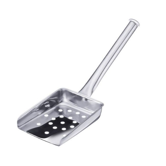 Obrázek Lopatka na popcorn/hranolky, nerez