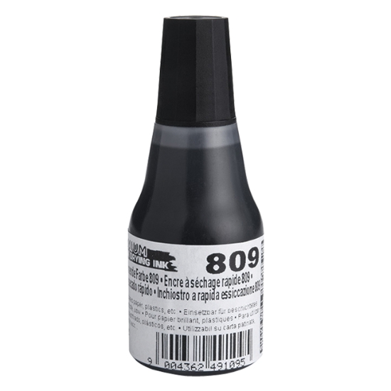Obrázek Barva razítková rychleschnoucí COLOP 809 - černá 25 ml