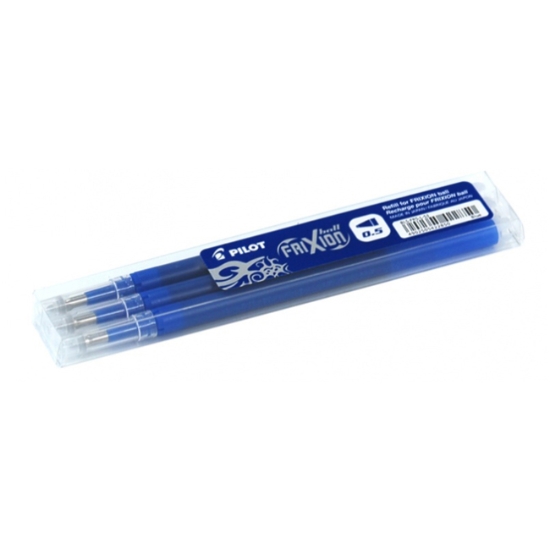 Obrázek Náplň do rolleru Frixion Clicker 0,5 2065 - modrá / 3 ks