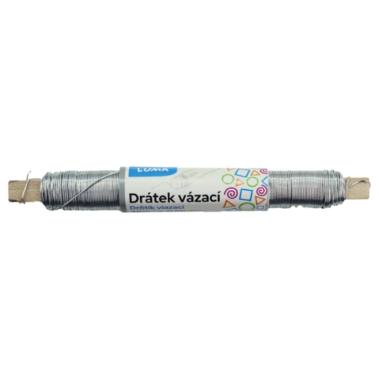 Obrázek Drátek vázací STŘÍBRNÝ LUMA