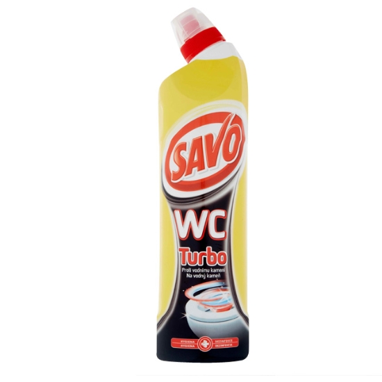 Obrázek Savo WC gel Na vodní kámen Turbo 700ml