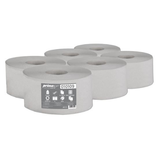 Obrázek Papír toaletní JUMBO průměr 190 mm /  6 ks (010109)