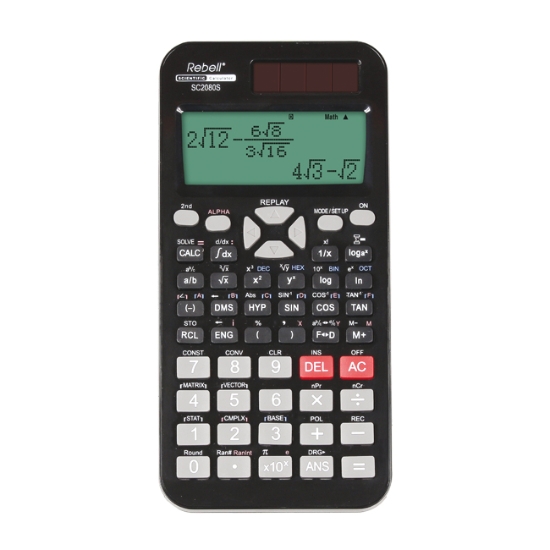 Obrázek Kalkulátor vědecký REBELL SC2080S