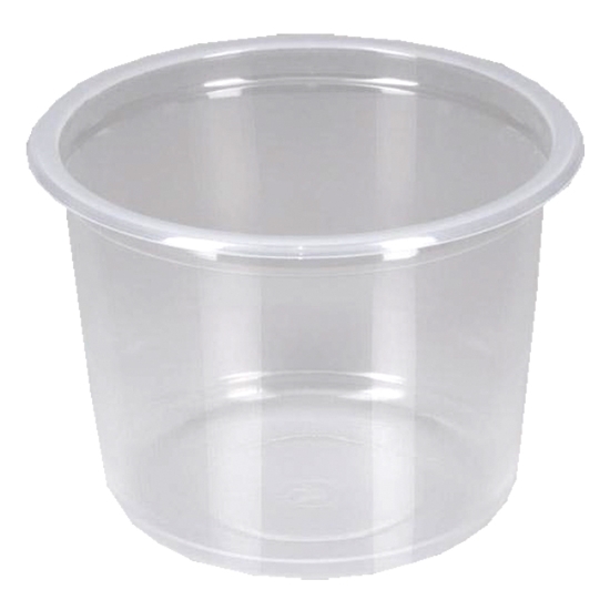 Obrázek Zatavovací miska na polévku 500ml - transparentní/ 50 ks