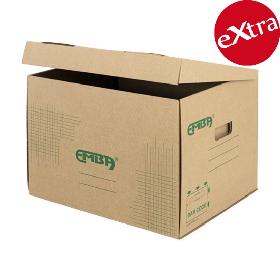 Obrázek Box archivační úložný EMBA Strong / UB1 - 330 × 300 × 240 mm