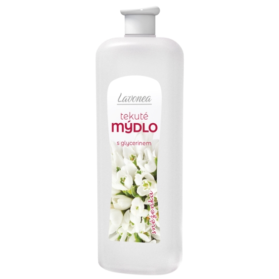 Obrázek Tekuté mýdlo LAVONEA 1 l - Snowdropp, Sněženka