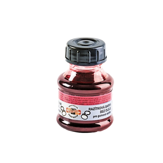 Obrázek Barva razítková 50 g - červená