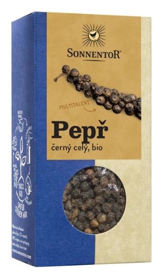 Obrázek Pepř černý bio, celý 55 g