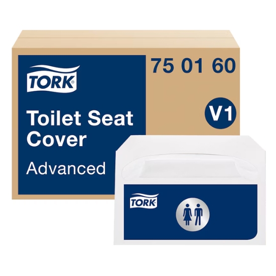 Obrázek Papírové podložky na wc Tork Advanced / 20x250ks  750160
