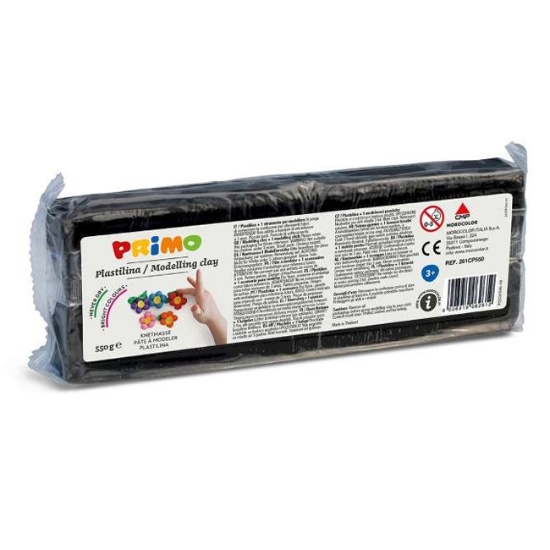 Obrázek Plastelína Primo, černá, 550 g