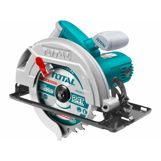 Obrázek Pila kotoučová, 185mm, 1400W, industrial TOTAL-TOOLS