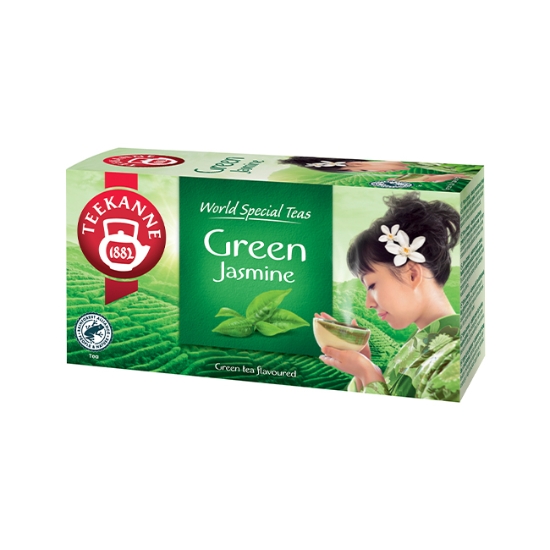 Obrázek Čaj Teekanne zelený s jasmínem / 20 sáčků