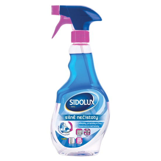 Obrázek Čistič dvoufázový SIDOLUX Professional na silné nečistoty 500 ml