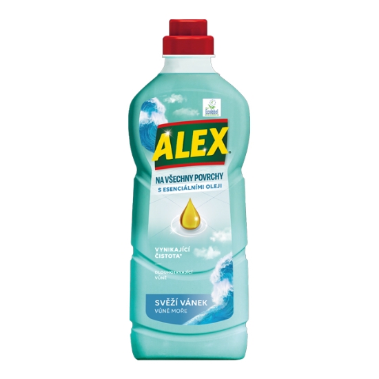 Obrázek Čistič univerzální Alex na všechny povrchy, svěží vánek, 1L