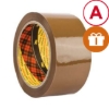 Obrázek Páska balicí tichá 3M SCOTCH 50 mm x 66 m - hnědá