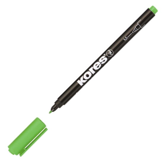 Obrázek Popisovač permanentní Kores K-Marker " M " - zelená