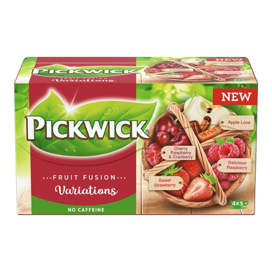Obrázek Čaj Pickwick Červená variace s třešní / 20 ks