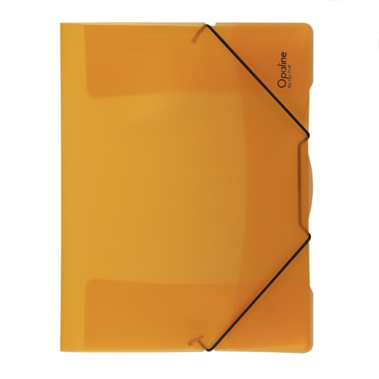 Obrázek Desky s gumičkou OPALINE - oranžové