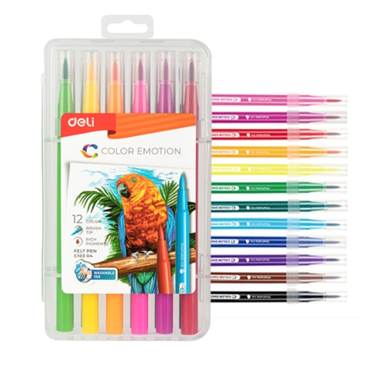 Obrázek Fix DELI štětečkový Color Emotion/12 ks