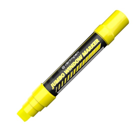 Obrázek Popisovač Centropen 9120 Jumbo Window - žlutá