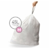 Obrázek Sáčky do odpadkového koše 45 L, Simplehuman typ M, zatahovací/20 ks