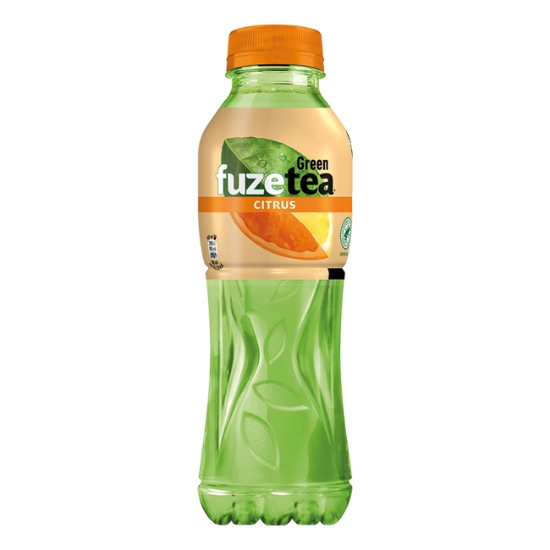 Obrázek Ledový čaj zelený Fuze Tea Citrus Stevia 0,5 l / 12 ks