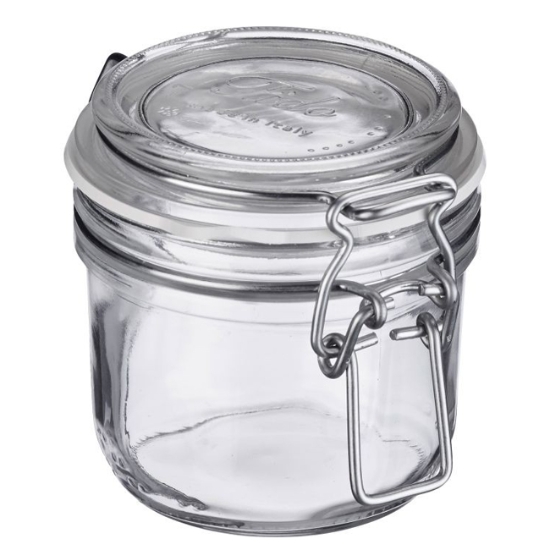 Obrázek Sklenice s drátovým uzávěrem a těsněním FIDO, 500 ml, ø 90 mm